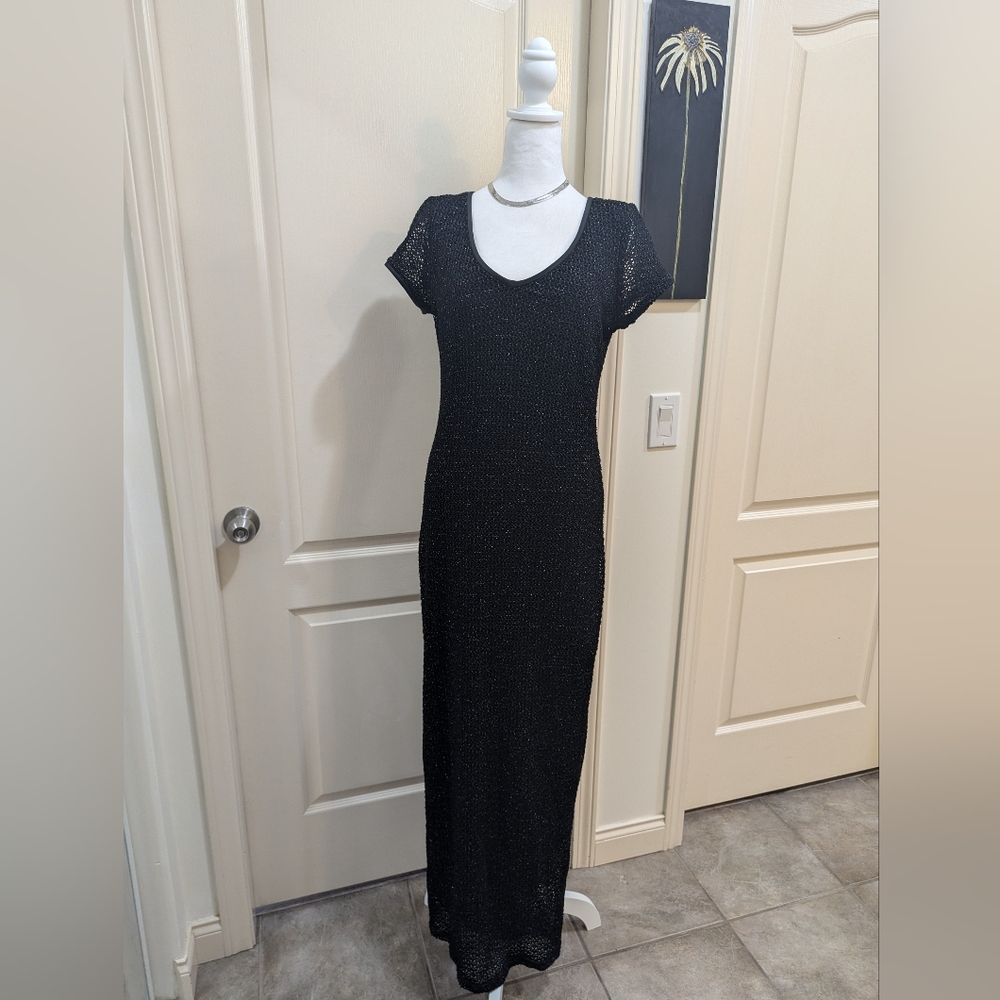 Long knit dress